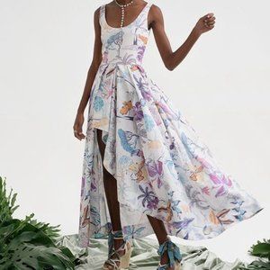 Isla & White Samara Dress in Canto de Playa